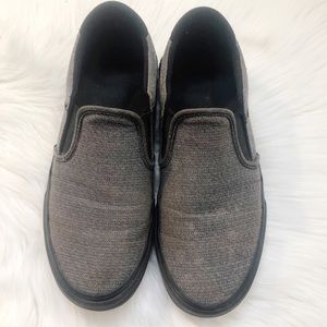 Grey Off The Wall Slip On Vans
